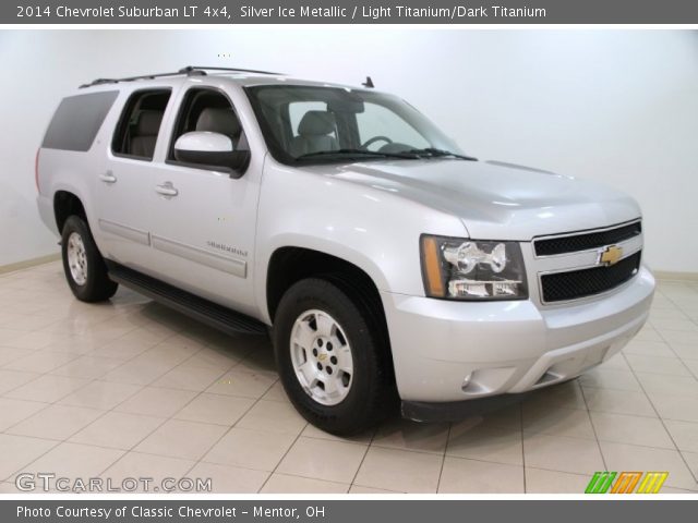 2014 Chevrolet Suburban LT 4x4 in Silver Ice Metallic