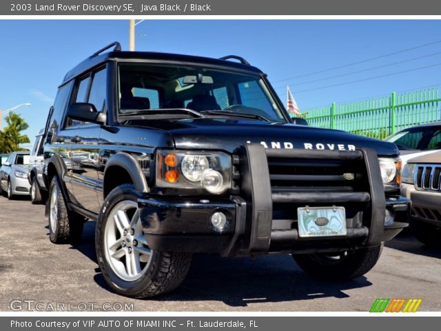 2003 Land Rover Discovery SE in Java Black
