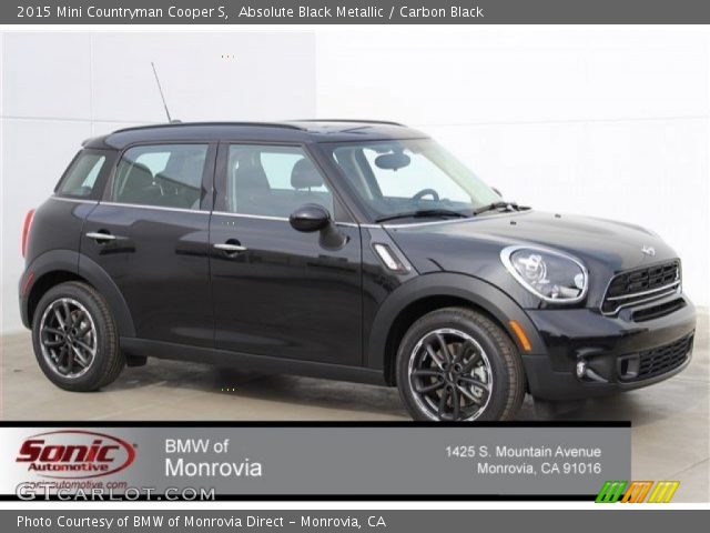 2015 Mini Countryman Cooper S in Absolute Black Metallic