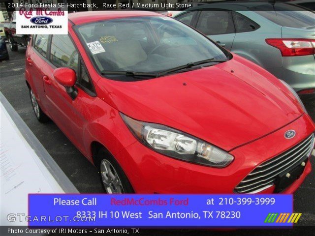 2014 Ford Fiesta SE Hatchback in Race Red
