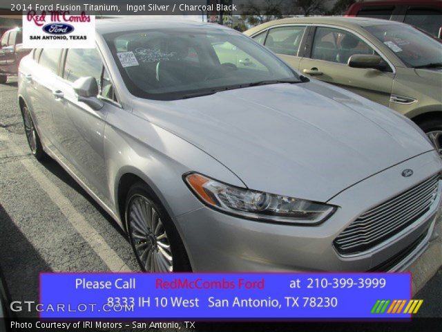 2014 Ford Fusion Titanium in Ingot Silver