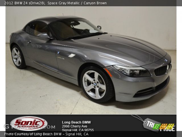 2012 BMW Z4 sDrive28i in Space Gray Metallic