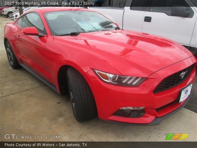 2015 Ford Mustang V6 Coupe in Race Red