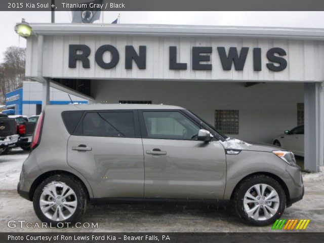 2015 Kia Soul + in Titanium Gray