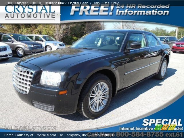 2008 Chrysler 300 LX in Brilliant Black Crystal Pearl