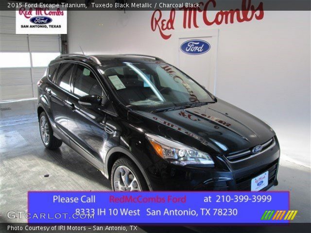 2015 Ford Escape Titanium in Tuxedo Black Metallic