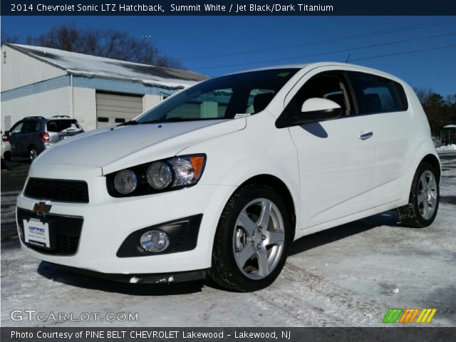 2014 Chevrolet Sonic LTZ Hatchback in Summit White