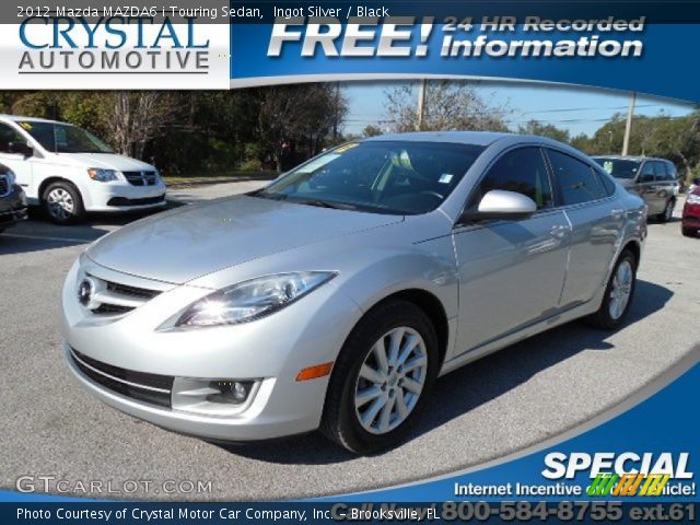 2012 Mazda MAZDA6 i Touring Sedan in Ingot Silver