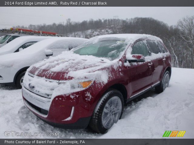 2014 Ford Edge Limited AWD in Ruby Red