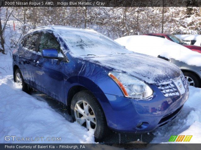2008 Nissan Rogue S AWD in Indigo Blue Metallic