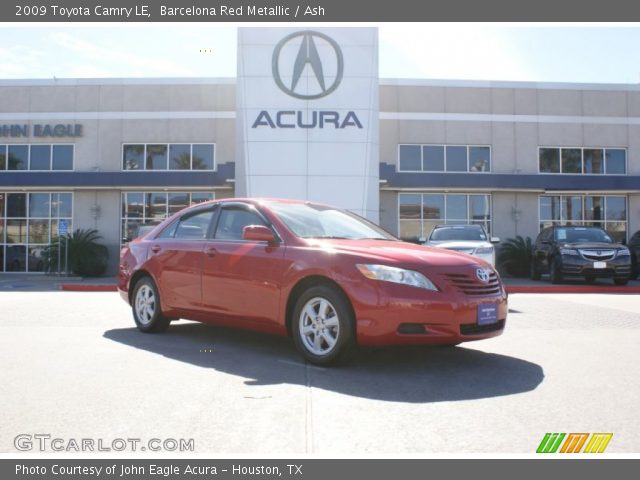 2009 Toyota Camry LE in Barcelona Red Metallic