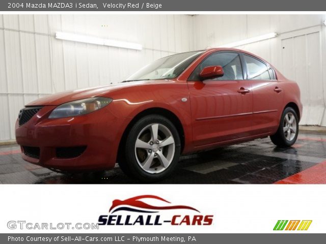 2004 Mazda MAZDA3 i Sedan in Velocity Red
