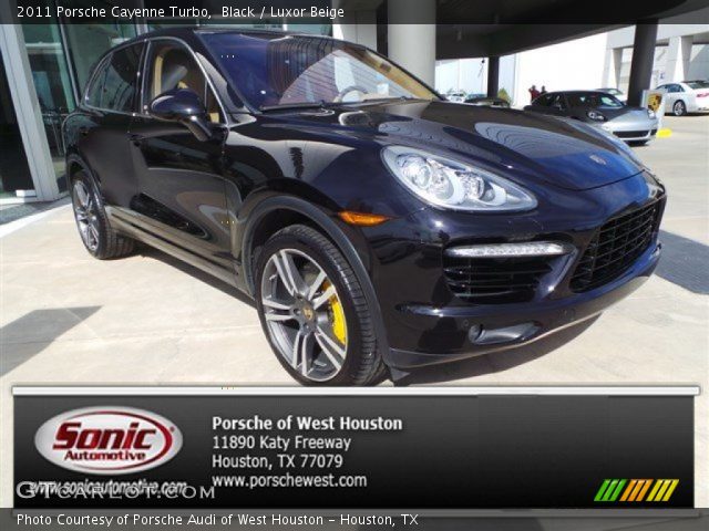 2011 Porsche Cayenne Turbo in Black