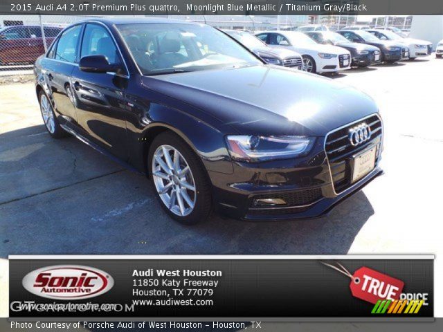 2015 Audi A4 2.0T Premium Plus quattro in Moonlight Blue Metallic