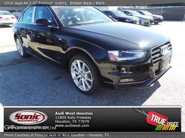 2015 Audi A4 2.0T Premium quattro in Brilliant Black