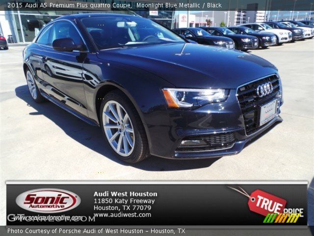 2015 Audi A5 Premium Plus quattro Coupe in Moonlight Blue Metallic