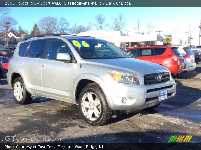 2006 Toyota RAV4 Sport 4WD in Classic Silver Metallic