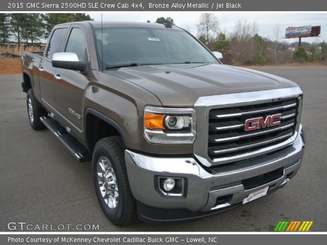 2015 GMC Sierra 2500HD SLE Crew Cab 4x4 in Bronze Alloy Metallic