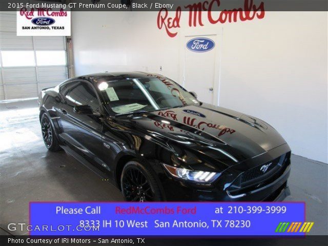 2015 Ford Mustang GT Premium Coupe in Black