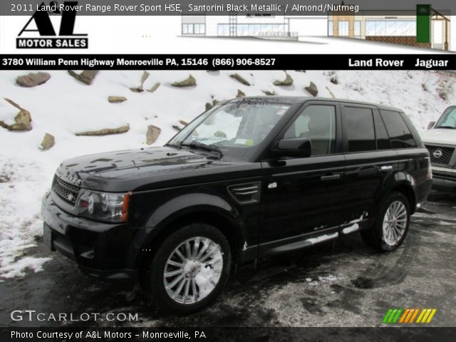 2011 Land Rover Range Rover Sport HSE in Santorini Black Metallic
