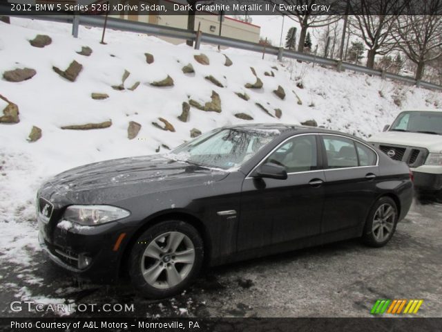 2012 BMW 5 Series 528i xDrive Sedan in Dark Graphite Metallic II