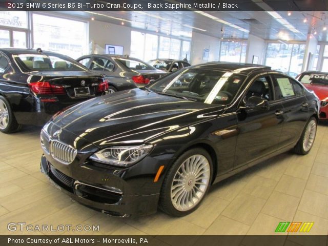2015 BMW 6 Series B6 Bi-Turbo Gran Coupe in Black Sapphire Metallic