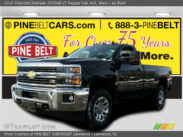 2015 Chevrolet Silverado 3500HD LT Regular Cab 4x4 in Black