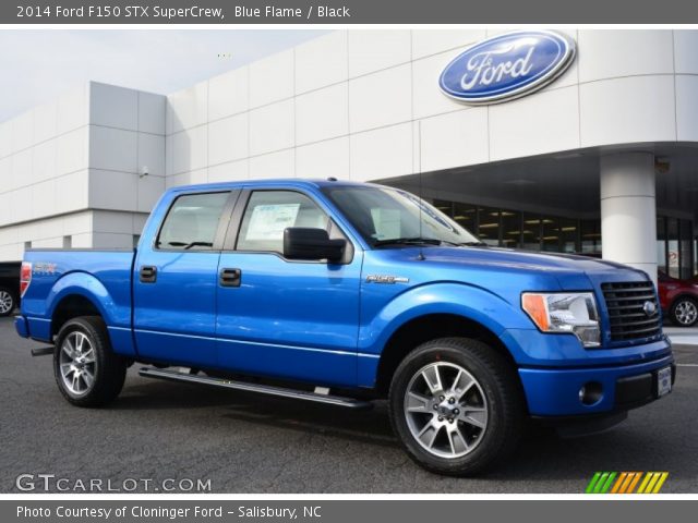 2014 Ford F150 STX SuperCrew in Blue Flame
