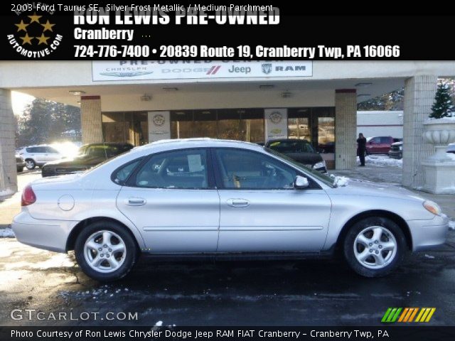 2003 Ford Taurus SE in Silver Frost Metallic