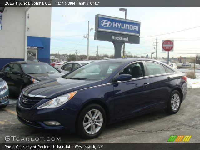 2013 Hyundai Sonata GLS in Pacific Blue Pearl