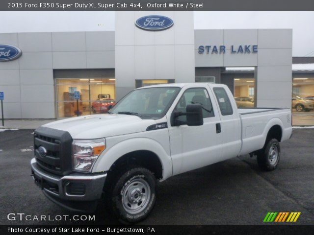 2015 Ford F350 Super Duty XL Super Cab 4x4 in Oxford White