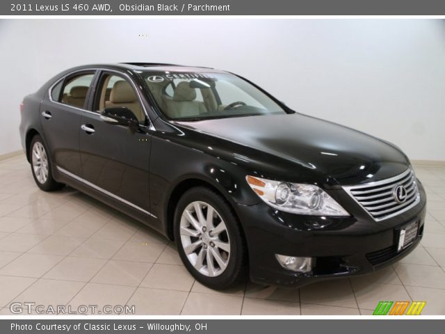 2011 Lexus LS 460 AWD in Obsidian Black