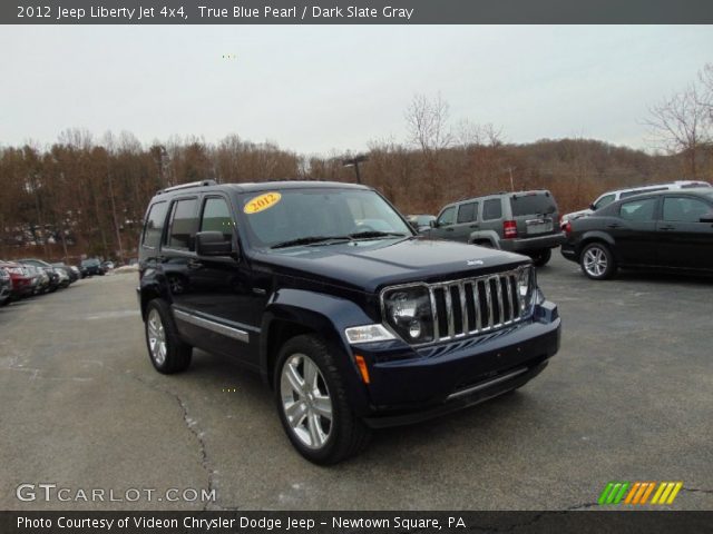 2012 Jeep Liberty Jet 4x4 in True Blue Pearl