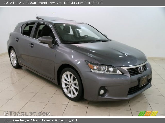 2012 Lexus CT 200h Hybrid Premium in Nebula Gray Pearl