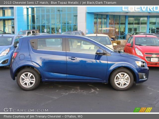 2013 Chevrolet Sonic LT Hatch in Blue Topaz Metallic