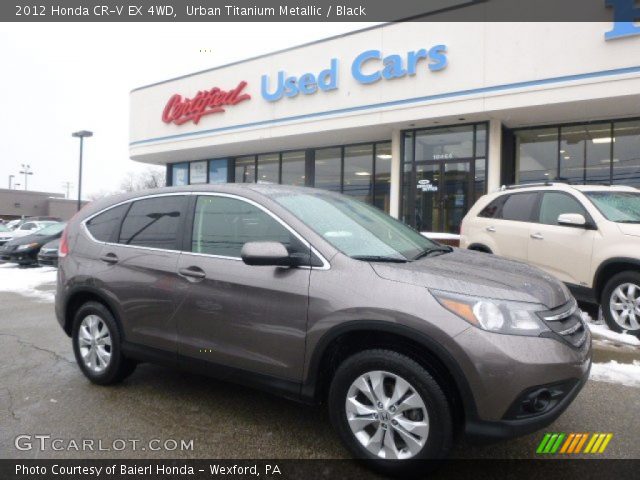 2012 Honda CR-V EX 4WD in Urban Titanium Metallic