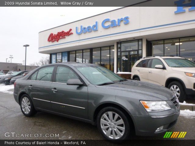 2009 Hyundai Sonata Limited in Willow Gray