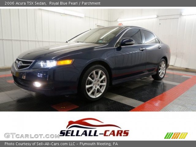 2006 Acura TSX Sedan in Royal Blue Pearl