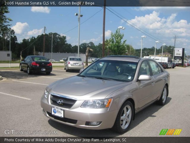 2006 Hyundai Sonata GLS V6 in Golden Beige