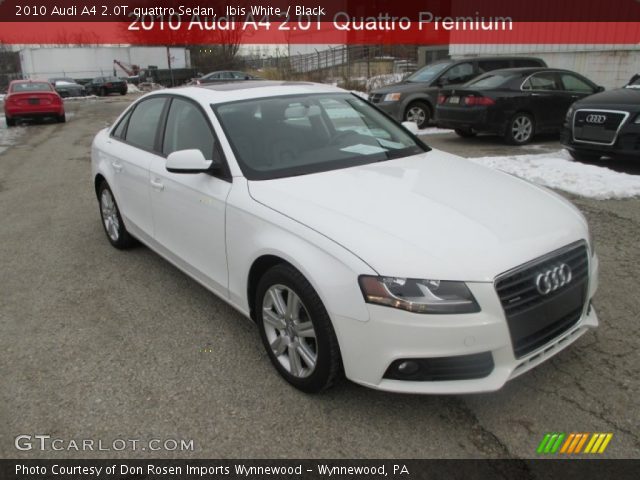 2010 Audi A4 2.0T quattro Sedan in Ibis White