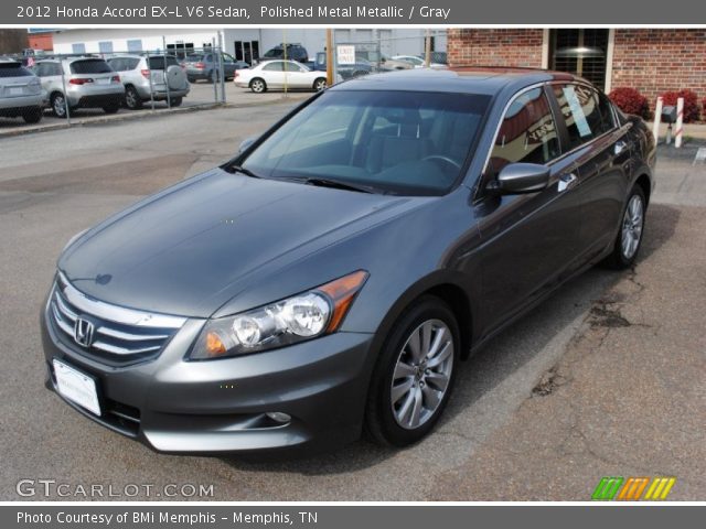 2012 Honda Accord EX-L V6 Sedan in Polished Metal Metallic