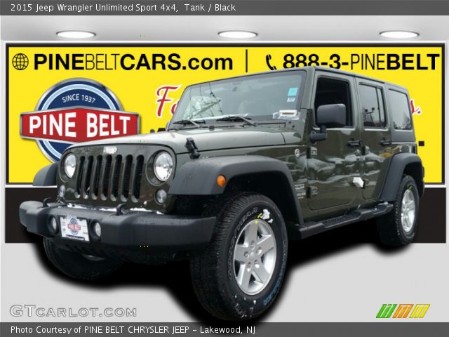 2015 Jeep Wrangler Unlimited Sport 4x4 in Tank