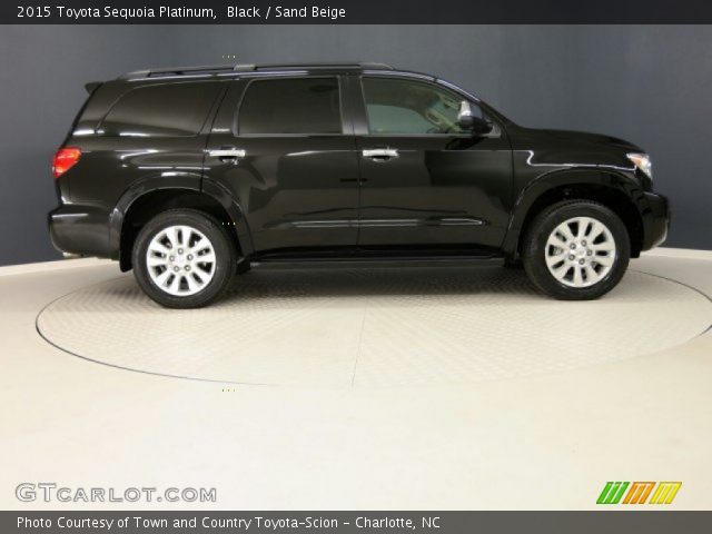 2015 Toyota Sequoia Platinum in Black