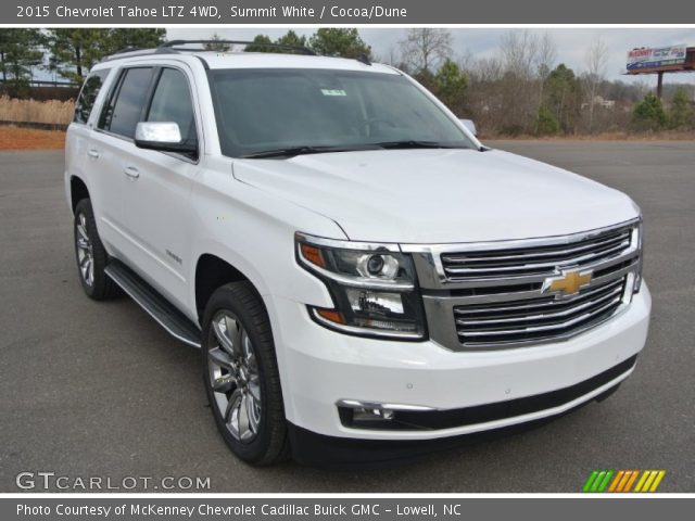 2015 Chevrolet Tahoe LTZ 4WD in Summit White