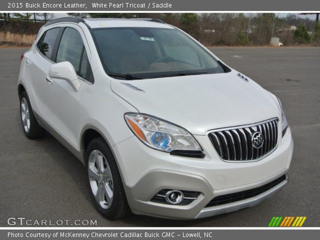 2015 Buick Encore Leather in White Pearl Tricoat