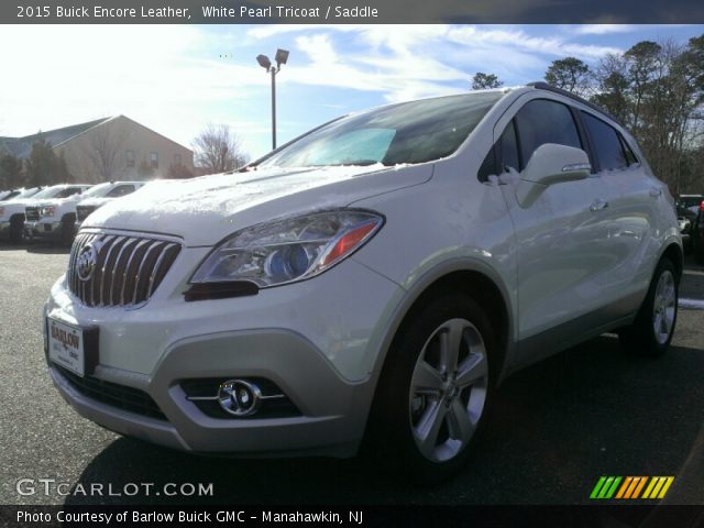 2015 Buick Encore Leather in White Pearl Tricoat