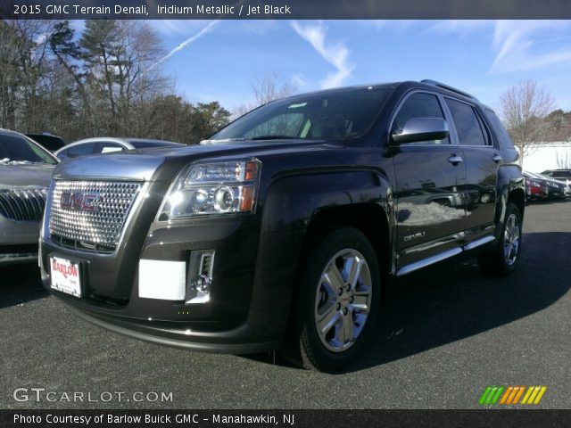 Iridium Metallic 2015 Gmc Terrain Denali Jet Black