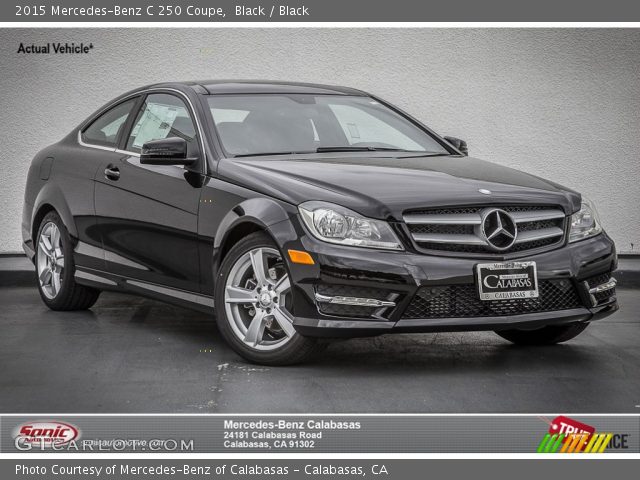 2015 Mercedes-Benz C 250 Coupe in Black