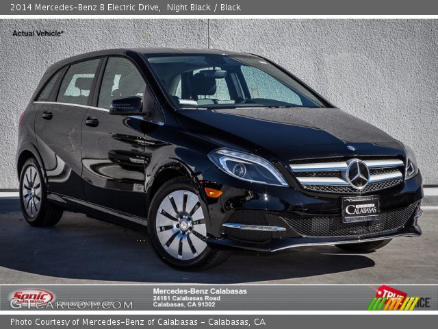 2014 Mercedes-Benz B Electric Drive in Night Black