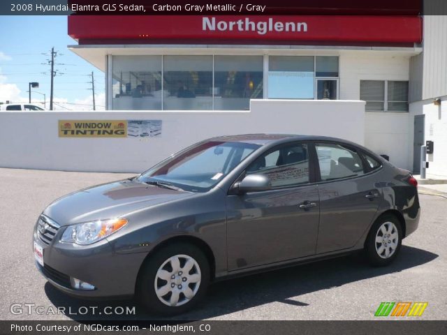 2008 Hyundai Elantra GLS Sedan in Carbon Gray Metallic